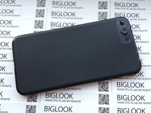 Чехол силиконовый (с защитой для камеры) для iPhone 7/8 Plus (5,5") black