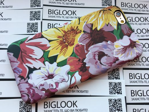 Чехол силиконовый STAR Case для iPhone 5/5S/5SE Floral Mix