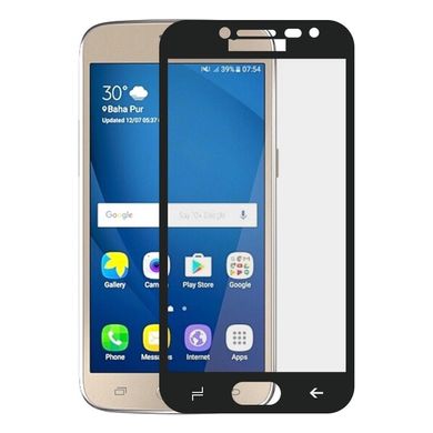 Защитное стекло (переднее) для Silk Screen Samsung Galaxy J2 (2018) / J250 (5.0") front / black