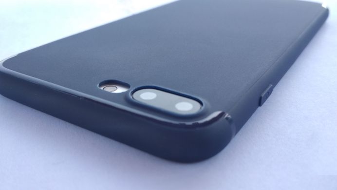 Чохол cиліконовий (гладкий) для iPhone 7/8 Plus (5,5") dark blue