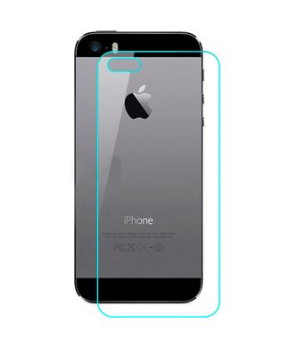 Захисне скло (заднє) NICOTD Tempered Glass для iPhone 5/5S/SE back