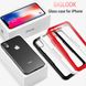 Чехол стеклянный (Tempered Glass Case) для iPhone 7/8 Plus (5,5") red