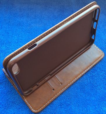 Чехол Leather PU+Magnet для iPhone 6/6S Plus (5.5”) coffee