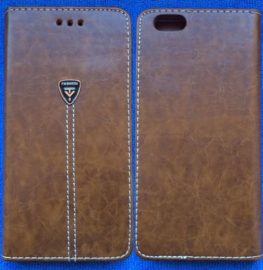 Чохол Leather PU+Magnet для iPhone 6/6S Plus (5.5”) coffee