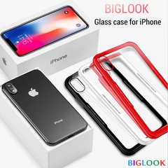 Чохол скляний (Tempered Glass Case) для iPhone 6/6S (4.7”) red