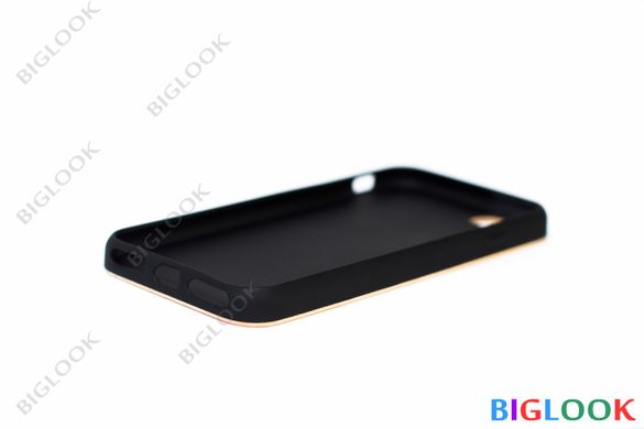 Дерев'яний чохол BIGLOOK на iPhone 6/6S (4.7”) з лазерною гравіровкою "Apple" (Горіх)