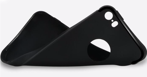 Чохол cиліконовий (гладкий) для iPhone 5/5S/5SE black