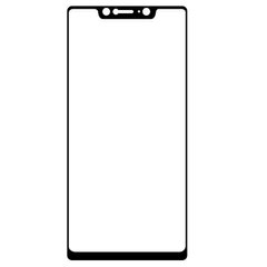 Защитное стекло (переднее) Silk Screen Xiaomi Mi 8 SE (5.88") front / black