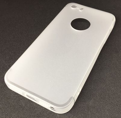 Чохол cиліконовий (гладкий) для iPhone 5/5S/5SE transparent