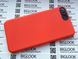 Чехол силиконовый (с защитой для камеры) для iPhone 7/8 Plus (5,5") red