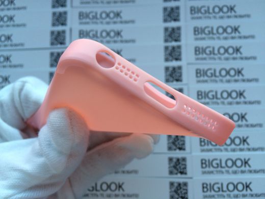 Чехол силиконовый (гладкий) для iPhone 5/5S/5SE pink