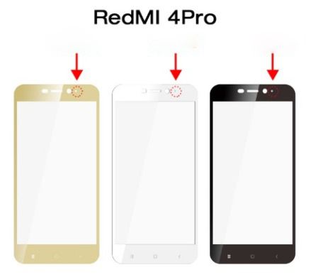 Защитное стекло (переднее) SUNTAIHO для Xiaomi Redmi 4 Pro (5.0") front / black