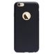 Чехол силиконовый (гладкий) для iPhone 7 Plus (5,5") black