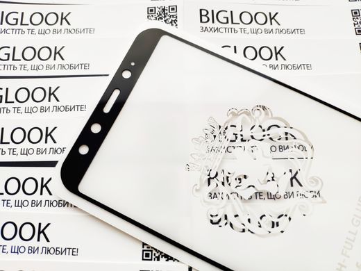 Защитное стекло 3D (переднє) Xiaomi Mi A2 (5.99'') front / black