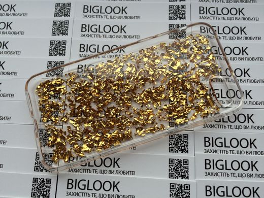 Чехол силиконовый (shimmering) для iPhone 7/8 (4.7”) gold