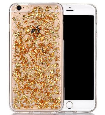 Чохол cиліконовий (shimmering) для iPhone 5/5S/5SE gold