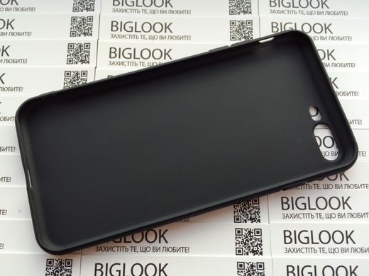 Чехол силиконовый (гладкий) для iPhone 7/8 Plus (5,5") black