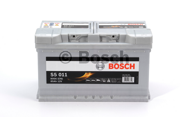 Акумулятор BOSCH 85Ah (S5011) (315x175x190) R (-/+) EN800 0092S50110