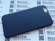 Чехол силиконовый (гладкий) для iPhone 6/6S (4.7”) dark blue