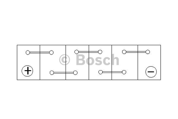 Акумулятор BOSCH 45Ah (S4023) (238x129x227) L (+/-) EN330 0092S40230