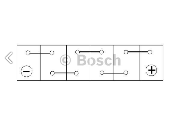 Аккумулятор BOSCH 80Ah (S5A11) (315x175x190) R (-/+) EN800 0092S5A110 AGM
