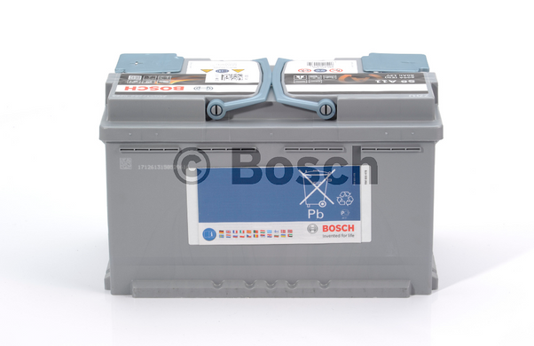 Аккумулятор BOSCH 80Ah (S5A11) (315x175x190) R (-/+) EN800 0092S5A110 AGM