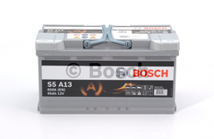 Аккумулятор BOSCH 95Ah (S5A13) (353x175x190) R (-/+) EN850 0092S5A130 AGM