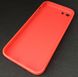 Чохол cиліконовий (гладкий) для iPhone 5/5S/5SE red