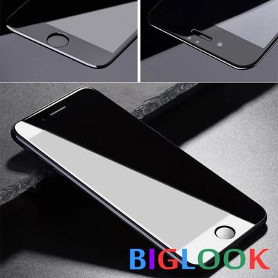 Захисне скло 6D (переднє) Full Screen Tempered Glass для iPhone 6/6S (4.7”) front / black