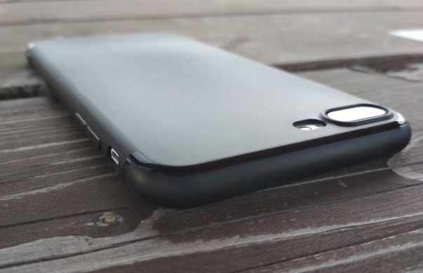 Чохол cиліконовий (гладкий) для iPhone 7/8 Plus (5,5") black