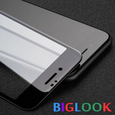 Защитное стекло 6D (переднее) Full Screen Tempered Glass для iPhone 6 Plus/6S Plus (5.5”) front / black