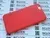 Чохол cиліконовий (гладкий) для iPhone 6/6S (4.7&rdquo;) red
