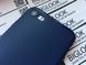 Чехол силиконовый (гладкий) для iPhone 7/8 (4.7”) dark blue