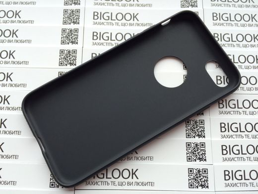 Чохол cиліконовий (гладкий) для iPhone 7 (4.7”) black