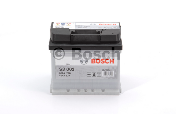 Акумулятор BOSCH 41Ah (S3001) (207x175x175) R (-/+) EN360 0092S30010