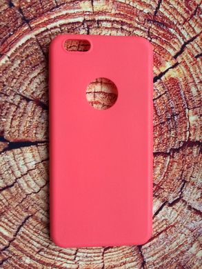 Чохол cиліконовий (гладкий) для iPhone 6/6S (4.7”) pink