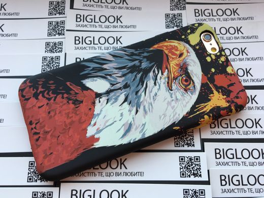 Чехол силиконовый STAR Case для iPhone 5/5S/5SE Eagle