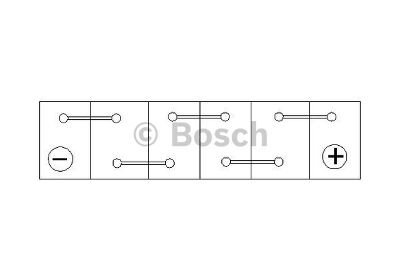 Акумулятор BOSCH 53Ah (S3004) (242x175x175) R (-/+) EN500 0092S30041
