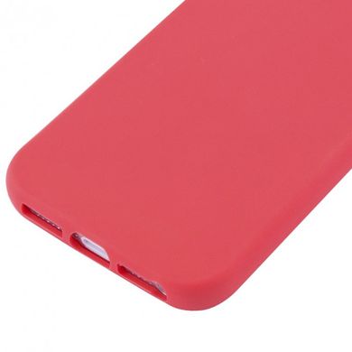 Чехол силиконовый SMTT Simeitu для iPhone 5/5S/SE red