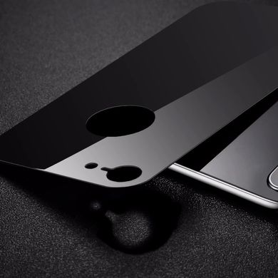 Захисне скло (заднє) Tempered Glass для iPhone 8 (4.7”) back / black