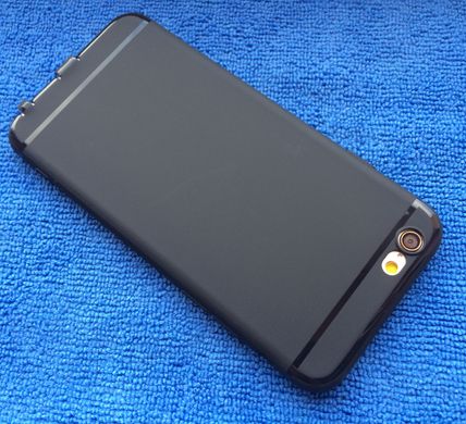 Чохол cиліконовий (гладкий) для iPhone 6/6S (4.7”) black
