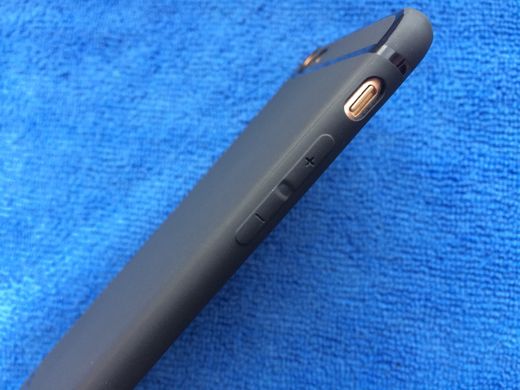 Чохол cиліконовий (гладкий) для iPhone 6/6S (4.7”) black