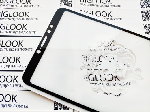 Захисне скло 3D (переднє) Xiaomi Mi Max 3 (6.9'') front / black