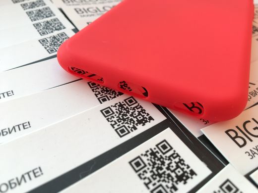 Чохол силіконовий SMTT Simeitu для iPhone 6/6S (4.7”) red