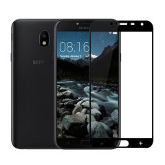 Защитное стекло (переднее) для Silk Screen Samsung Galaxy J4 (2018) / J400 (5.5") front / black