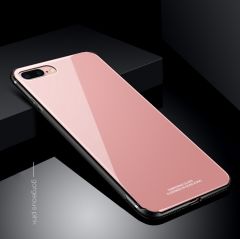 Стеклянный чехол (Glass Case) на iPhone 7/8 Plus (5.5”) pink