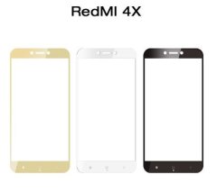 Защитное стекло (переднее) SUNTAIHO для Xiaomi Redmi 4X (5.0") front / gold